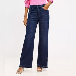 *BRAND NEW* LOFT High Rise Wide Leg Jeans